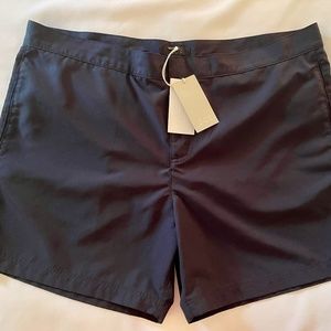 NWT COS Men's Tailored Navy Blue XL Minimalist Swim Shorts SRP $69
